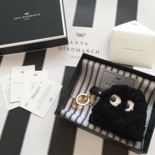 アニヤハインドマーチ(ANYA HINDMARCH)の【新品】Anya Hindmarch ゴースト コインケース パックマン 黒(コインケース)