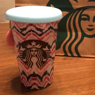 スターバックスコーヒー(Starbucks Coffee)のバレ2018シリコンリッドステンレスカップチャーム(グラス/カップ)