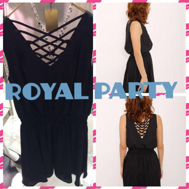 ROYAL PARTY(ロイヤルパーティー)のROYAL PARTY ワンピース レディースのワンピース(ミニワンピース)の商品写真