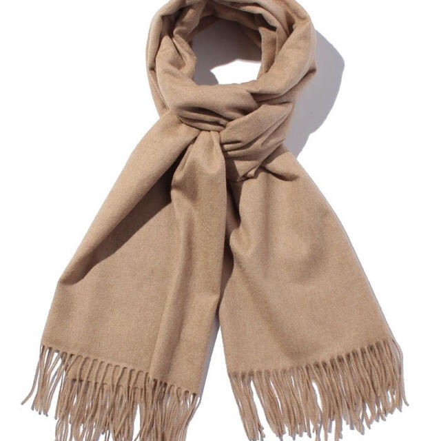 ジョンストンズ AFGHAN FAWN カシミアストール ベージュ新品・未使用 | フリマアプリ ラクマ