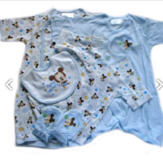 Disney(ディズニー)の新生児 肌着 セット キッズ/ベビー/マタニティのベビー服(~85cm)(肌着/下着)の商品写真