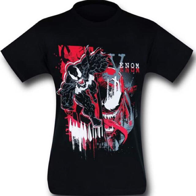 Disney(ディズニー)のベノム ティーシャツ マーベル スパイダーマン メンズ ヴェノム CARNAGE メンズのトップス(Tシャツ/カットソー(半袖/袖なし))の商品写真