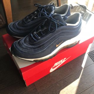 ナイキ(NIKE)のナイキ エアマックス97 ネイビー(スニーカー)