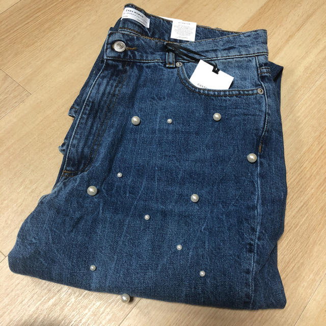 ZARA パールデニム