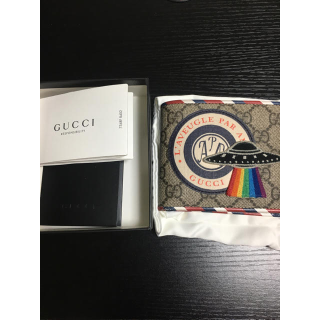 Gucci(グッチ)のGUCCI 財布17AW supreme GG メンズのファッション小物(折り財布)の商品写真