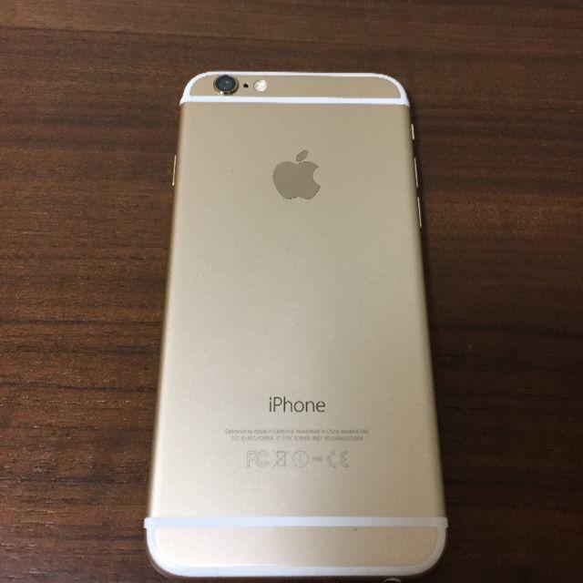 Apple(アップル)のiPhone6 16GB SoftBank Gold スマホ/家電/カメラのスマートフォン/携帯電話(スマートフォン本体)の商品写真