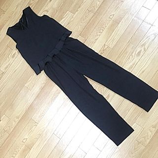 シマムラ(しまむら)のオールインワン ブラック size L(オールインワン)