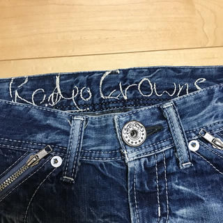ロデオクラウンズ(RODEO CROWNS)のロデオクラウンズ    デニムスカート  sizeS   cc82(ミニスカート)