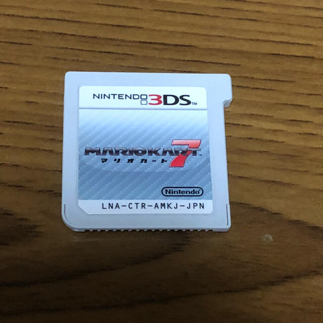 ニンテンドー3DS(ニンテンドー3DS)の千 1712 マリオカート7 3DS 中古品 ソフトのみ エンタメ/ホビーのゲームソフト/ゲーム機本体(携帯用ゲームソフト)の商品写真