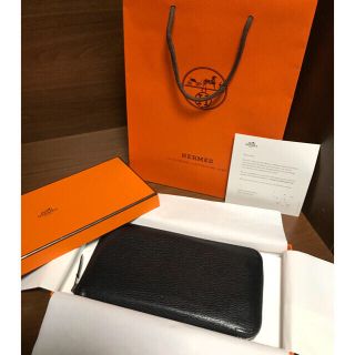 Hermes - エルメス アザップ ロング シェーブル オールレザー ラウンド ...