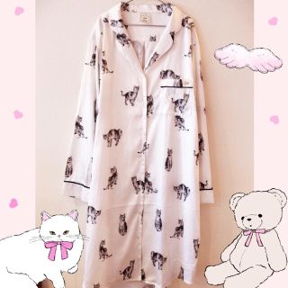 新品♡ジェラピケ♡今期完売♡スクワランシャツドレス