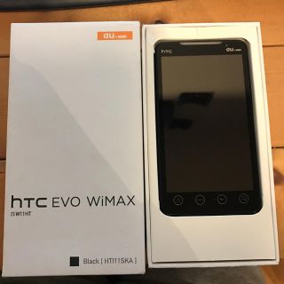 ハリウッドトレーディングカンパニー(HTC)のHTC EVO WIMAX au(スマートフォン本体)