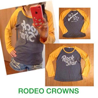 ロデオクラウンズ(RODEO CROWNS)のロデオ♡長袖Tシャツ(Tシャツ(長袖/七分))