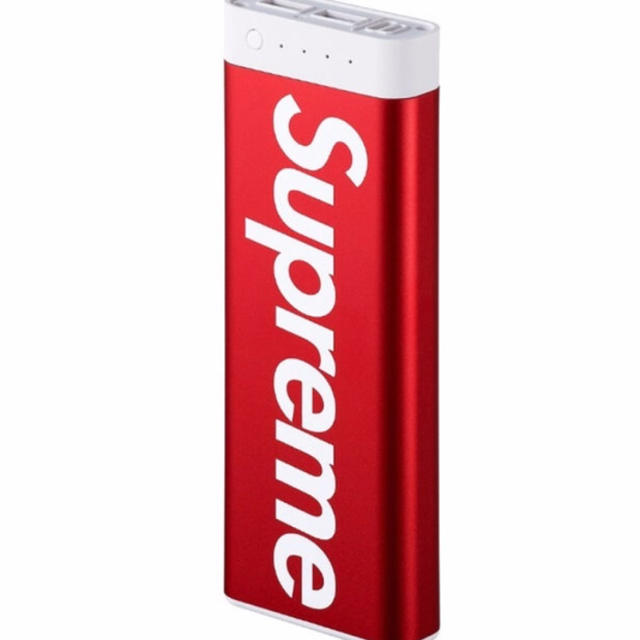 Supreme(シュプリーム)のsupreme モバイルバッテリー スマホ/家電/カメラのスマートフォン/携帯電話(バッテリー/充電器)の商品写真