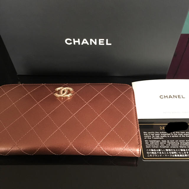 送料無料キャンペーン?】 CHANEL 新作⭐️新品未使用 CHANEL - 財布