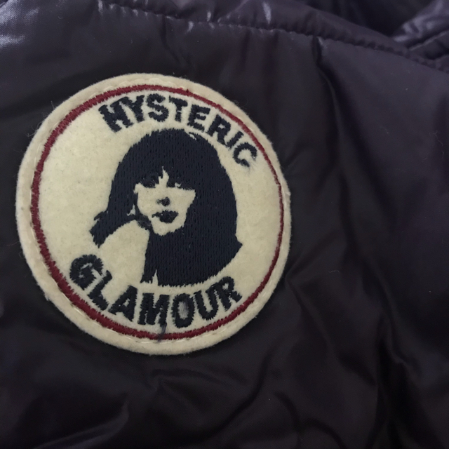 HYSTERIC GLAMOUR(ヒステリックグラマー)のHYSTERIC GLAMOUR ♡サークルガールプリマロフト レディースのジャケット/アウター(ダウンジャケット)の商品写真