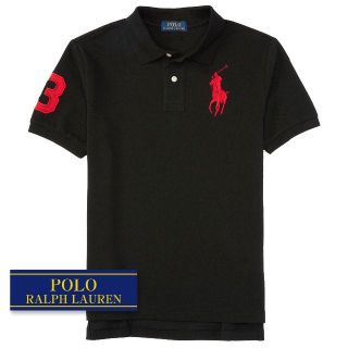 ラルフローレン(Ralph Lauren)の☆新品☆ 95 ラルフローレン ポロシャツ ブラック 0954(Tシャツ/カットソー)