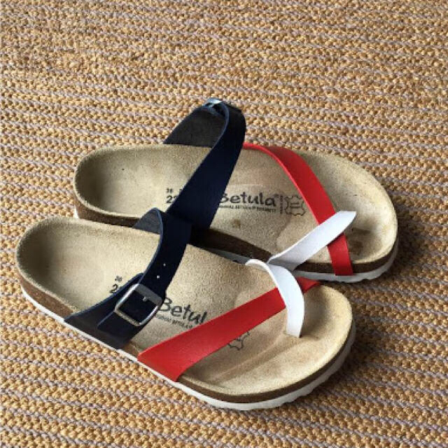 ビルケンシュトックBETULA トリコロール サンダル メンズの靴/シューズ(サンダル)の商品写真