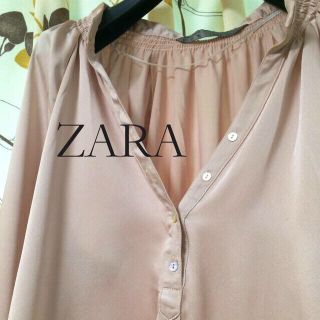 ザラ(ZARA)の値下げ♡ZARAとろみシャツ♡(シャツ/ブラウス(長袖/七分))