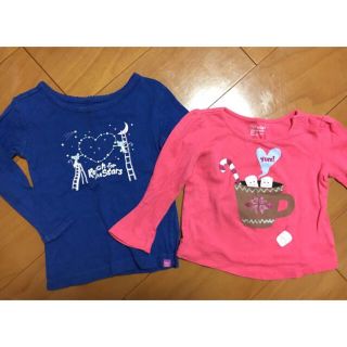 ベビーギャップ(babyGAP)のBABYGAP トップス 2枚セット(Ｔシャツ)