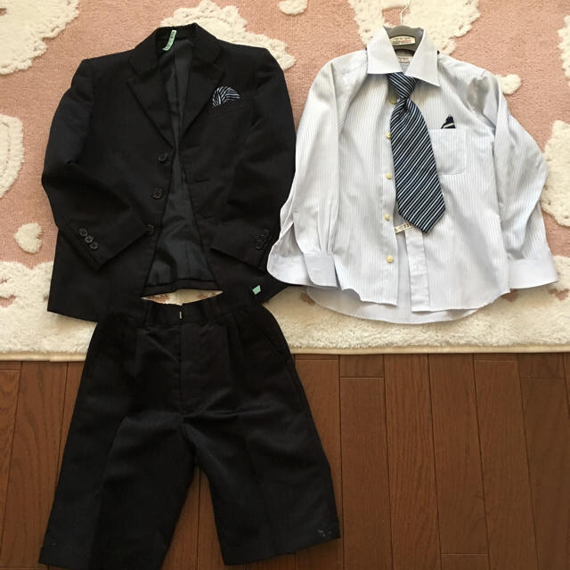 キッズ セレモニースーツ キッズ/ベビー/マタニティのキッズ服男の子用(90cm~)(ドレス/フォーマル)の商品写真