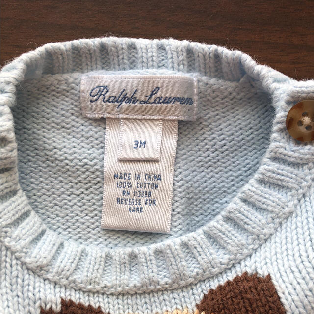 Ralph Lauren(ラルフローレン)のベビーニット キッズ/ベビー/マタニティのベビー服(~85cm)(ニット/セーター)の商品写真