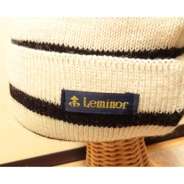 Le Minor - Leminorルミノア オフ白にネイビーのボーダーになった