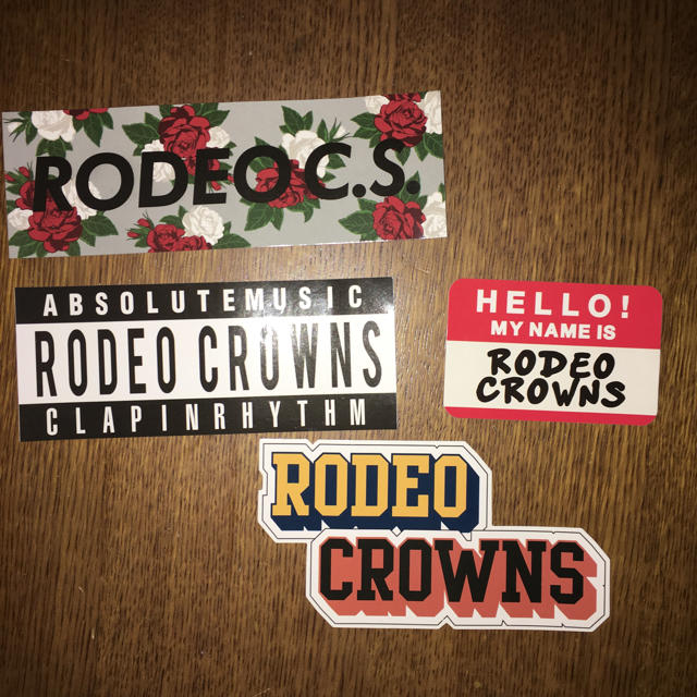 RODEO CROWNS(ロデオクラウンズ)のRODEO CROWNS ステッカー インテリア/住まい/日用品の文房具(シール)の商品写真