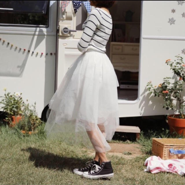 dholic(ディーホリック)のチュールスカート♡ レディースのスカート(ひざ丈スカート)の商品写真