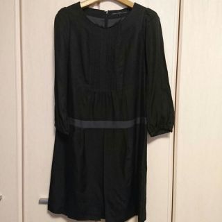 ビームス(BEAMS)のビームス*ワンピース*フォーマル*黒*LAPIS LUCE*36*M(ひざ丈ワンピース)