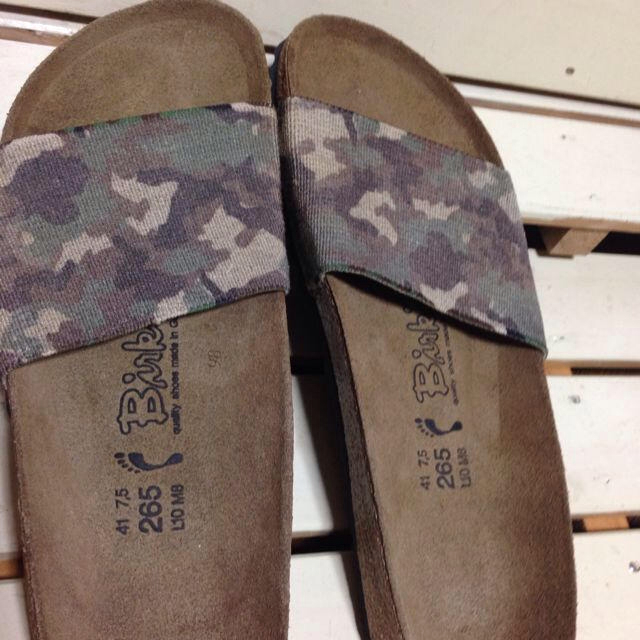 BIRKENSTOCK(ビルケンシュトック)の新品Birki's カモ柄  サンダル レディースの靴/シューズ(サンダル)の商品写真