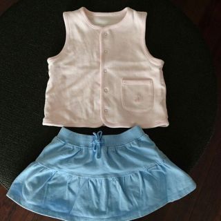 ベビーギャップ(babyGAP)のbabyGAP*ベスト*スカート*6-12months*セット*GAP*(その他)