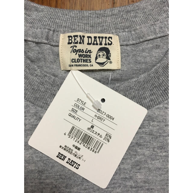 BEN DAVIS(ベンデイビス)のBEN DAVIS Tシャツ 値下げ交渉可 メンズのトップス(Tシャツ/カットソー(半袖/袖なし))の商品写真