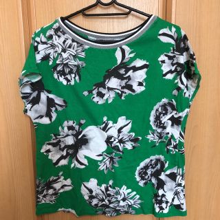 ザラ(ZARA)の花柄Tシャツ(Tシャツ(半袖/袖なし))