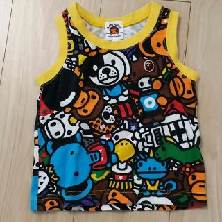 アベイシングエイプ(A BATHING APE)のAPE キッズタンクトップ　90(Tシャツ/カットソー)