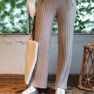 トゥデイフル(TODAYFUL)の専用＊todayful ラフ ニット リブパンツ  ZARA ungrid(カジュアルパンツ)