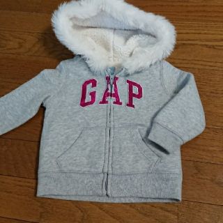 ベビーギャップ(babyGAP)のbabygap 定番ボアパーカー  (ジャケット/上着)