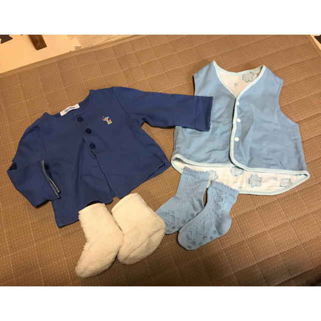 familiar(ファミリア)のベビーまとめ売り 80  familiar babygap キッズ/ベビー/マタニティのベビー服(~85cm)(カーディガン/ボレロ)の商品写真