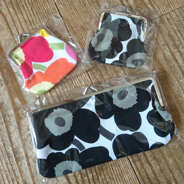 marimekko(マリメッコ)の専用 マリメッコ☆ガマ口 レディースのファッション小物(財布)の商品写真