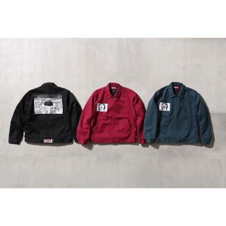 supreme akira アキラ ワークジャケット ネイビー 大友克弘