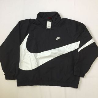 ナイキ(NIKE)のXXL ナイキ アノラック big swoosh ハーフジップ 黒 ブラック(その他)