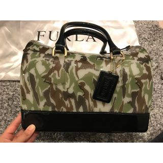 フルラ(Furla)の【FURLA】迷彩 カモフラージュ キャンディバッグ(トートバッグ)