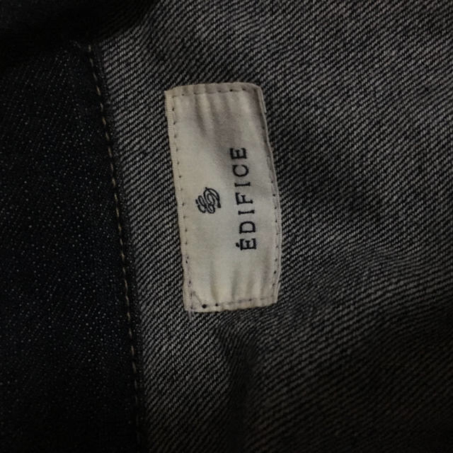 EDIFICE(エディフィス)のエディフィスデニムジャケット メンズのジャケット/アウター(Gジャン/デニムジャケット)の商品写真