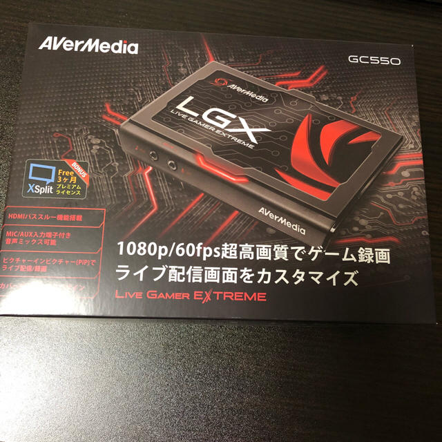 GC550 AVerMedia キャプチャボード ゲーム実況の通販 by hiro's shop