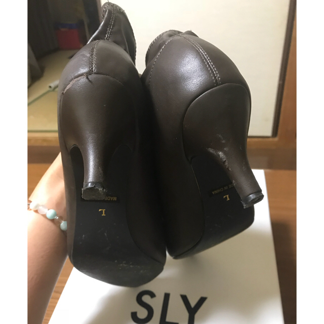 SLY(スライ)のsly SHAPED SHORT BOOTS  レディースの靴/シューズ(ブーツ)の商品写真