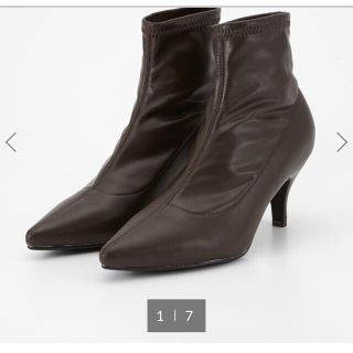 スライ(SLY)のsly SHAPED SHORT BOOTS (ブーツ)