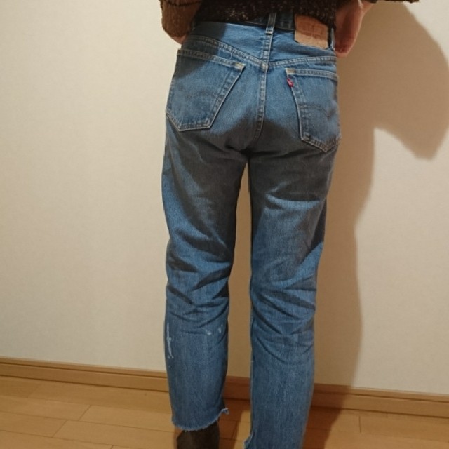 Levi’s 501 w32 カットオフデニム