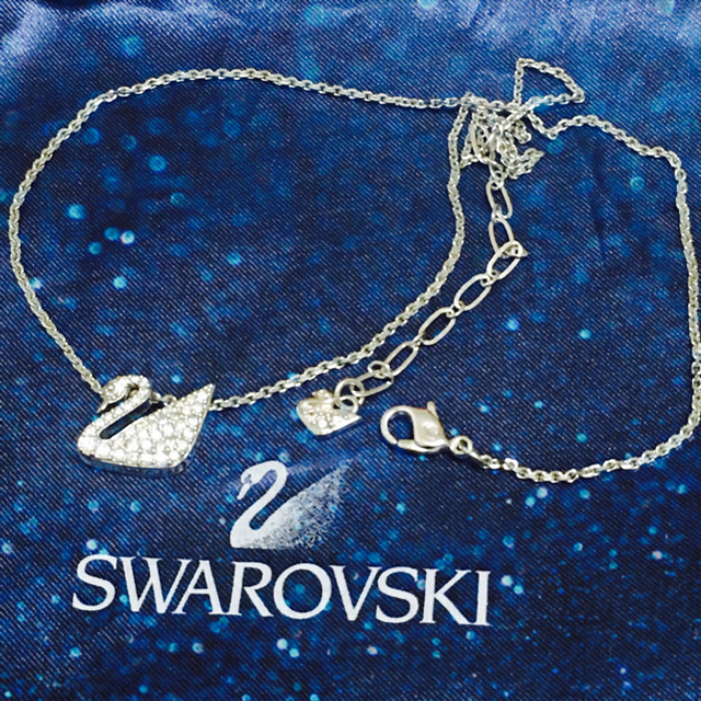 【新品半額以下】スワロフスキー スワンネックレス 正規品SWAROVSKI