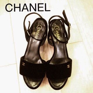 CHANEL(サンダル ・ ブラック/黒色系)のフリマアイテム一覧 CHANEL(サンダル ・ ブラック/黒色系)のフリマアイテム一覧