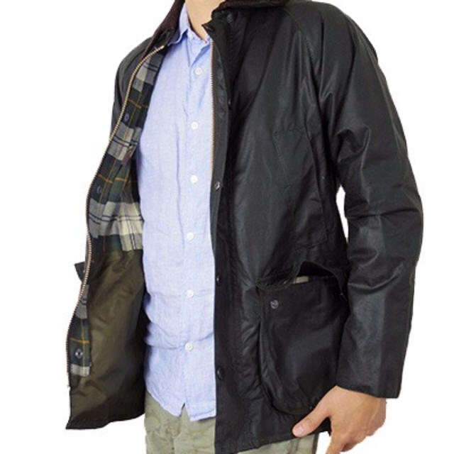 【新品】バブアー barbour SL BEDALE ビデイル セージ 34 メンズのジャケット/アウター(ライダースジャケット)の商品写真